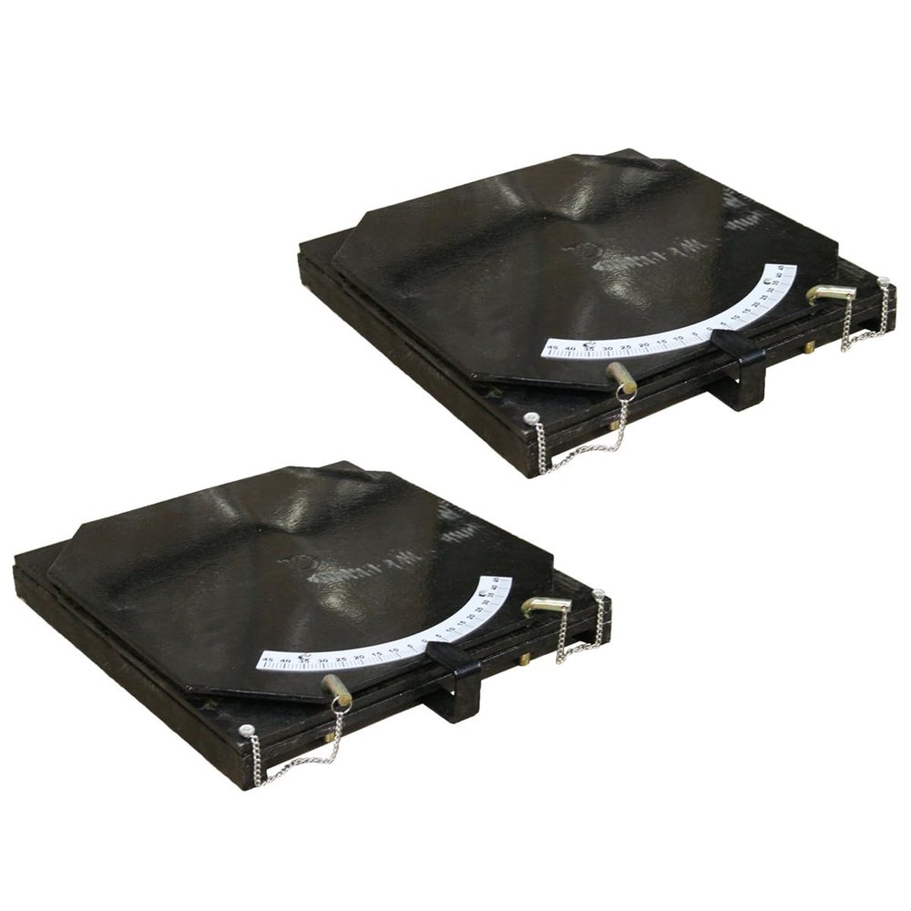ATLAS Equipment Alignment Turntables w/Gauge (1 Pair)