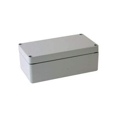 BC-AL-122208, Aluminum Die Casting Enclosure, Gray Color, W4.72 x L8.66 x D3.19" Size, IP67