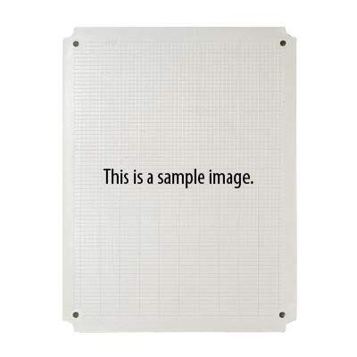 BC-1928P, Enclosure, Plastic Back Panel, W7.48 x L11.02 x T0.16" for Box Size W6.26 x L9.76"