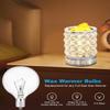 SerBion 25 Watt Wax Warmer Bulbs, Light Bulbs for Full Size Scentsy Warmer, 6 Packs E12 Base Type G Bulb, Dimmable, Warm White, 120V G16 1/2 Bulbs for Candle Lamp view 3