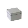 BC-AL-121208, Aluminum Die Casting Enclosure, Gray Color, W4.72 x L4.80 x D3.19" Size, IP67 view 1