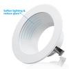 TORCHSTAR 12-Pack 4 Inch Recessed Light Trim, Step Baffle, White view 4