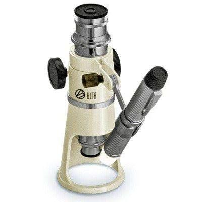 Beta BSR 40x Microscope with Both Inch and Metric Scale