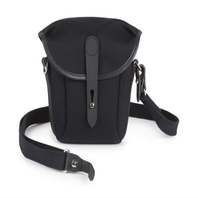 Billingham Galbin 8 Binocular Case (Black Canvas/Black Leather)