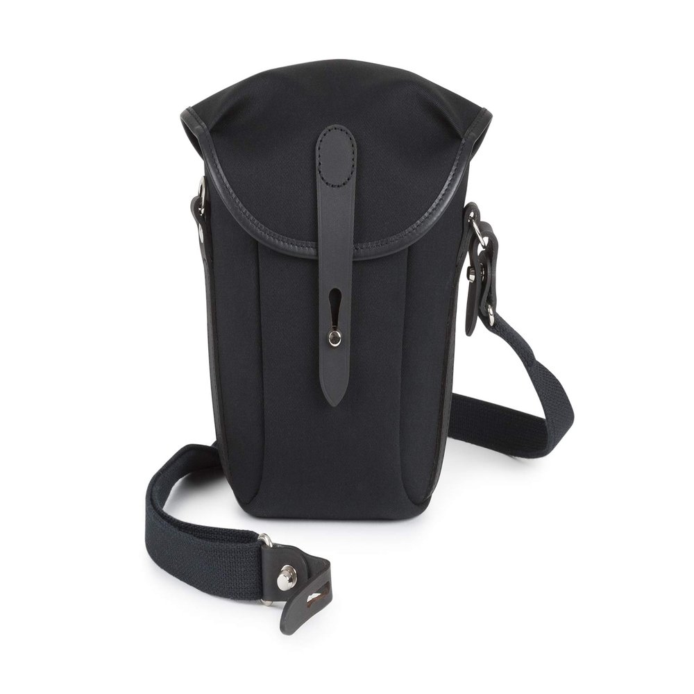 Billingham Galbin 10 Binocular Case (Black Canvas/Black Leather)