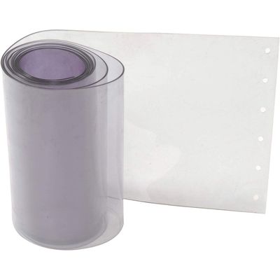 12" x 13' Standard Clear Strip for Strip Curtain Doors, Lot of 4