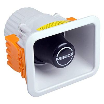 MSP-TPS-02, Audible signaling Device, 105dB+/-5%, 3 Sirens, Panel mounting Type, Terminal Wiring, IP65 Front face, 24VDC, Ivory Color