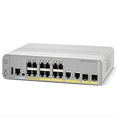 Cisco WS-C3560CX-12PD-S Catalyst 3560-CX 12 Port PoE 10G Uplinks IP Switch (Certified Refurbished)