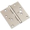 Satin Nickel Square Door Hinge view 1