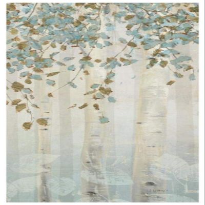 Global Gallery Dream Forest Panel III -PaperArt-32 x77