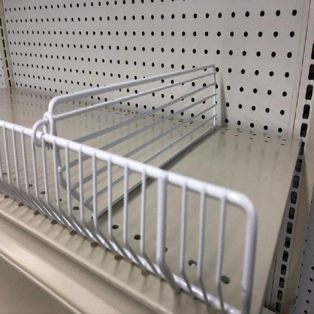 Trion 9007300 3 x 0.5 x 13 in. Powder Coated White Shelving Unit - Pack of 20