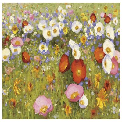 Global Gallery Champ de Fleur III -PaperArt-62 x42