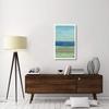 Global Gallery Azure Wave Panel I -PaperArt-23.6" x38 view 2