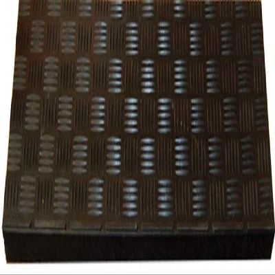 MULTY HOME LP Stair Tread BLK RBR24X9