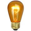 Northlight Incandescent S14 Transparent Edison Style Christmas Replacement Bulbs - Orange - Pack of 25 view 1