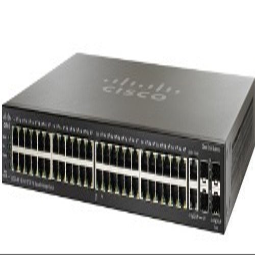 Cisco SF500-48P-K9 SF500 48 Port Stackable POE (Renewed)