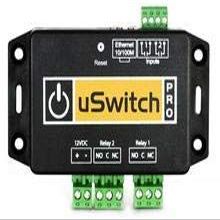 uSwitch Pro 2 Channel Ethernet Web Relay with GPIO and Auto Reboot