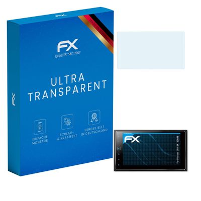 atFoliX Screen Protection Film compatible with Pioneer SPH-DA130DAB Screen Protector, ultra-clear FX Protective Film (3X)