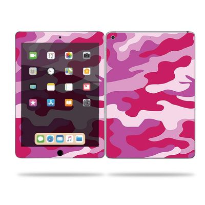 MightySkins Skin Compatible with Apple iPad 6th Gen 9.7" (2018) - Pink Camo | Protective, Durable, and Unique Vinyl Decal wrap Cover | Easy to Apply, Remove, and Change Styles | Made in The USA