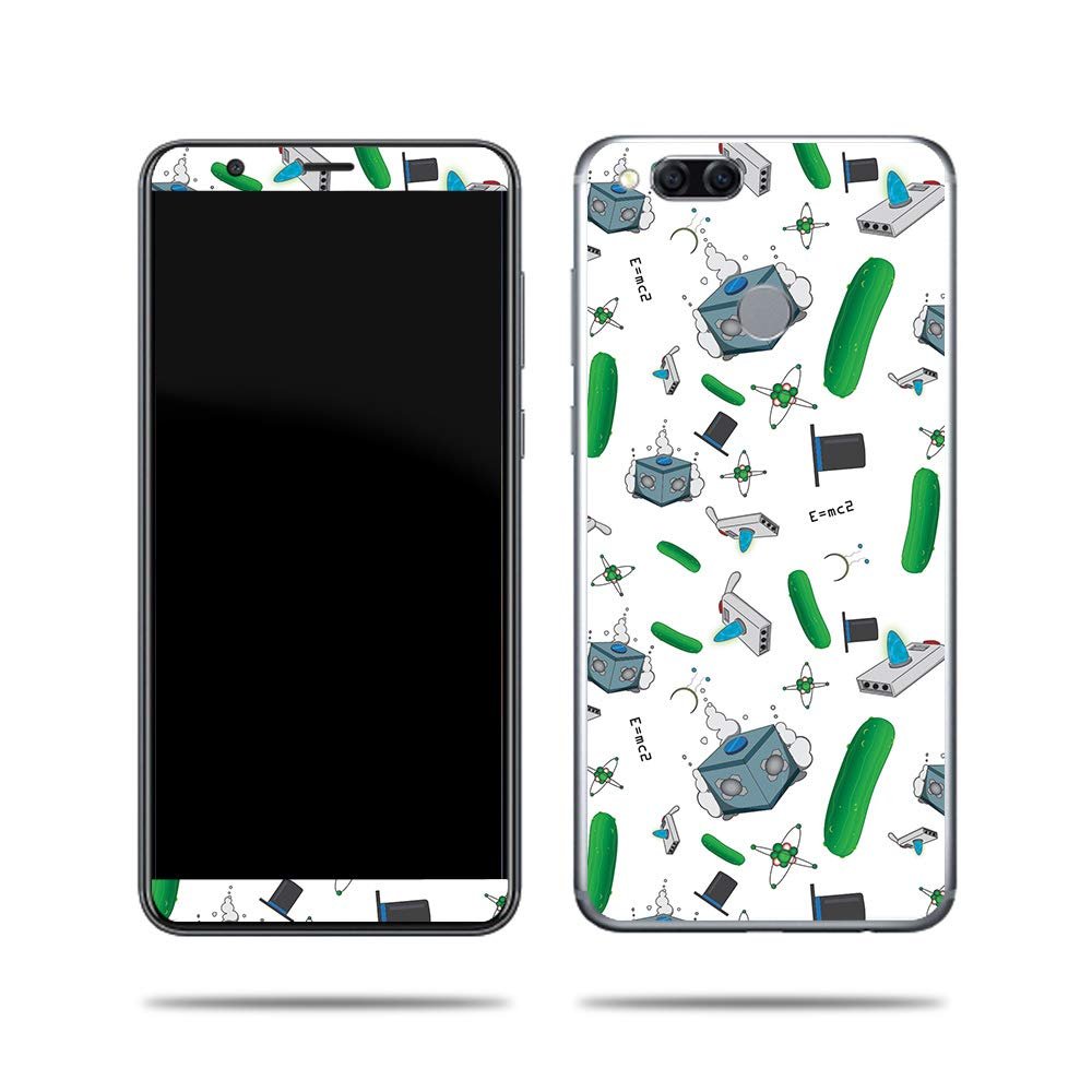 MightySkins Skin Compatible With Huawei Mate SE 9 - Science Cartoon | Protective, Durable, and Unique Vinyl Decal wrap cover | Easy To Apply, Remove, and Change Styles | Made in the USA