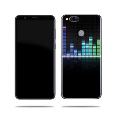 MightySkins Skin Compatible With Huawei Mate SE 9 - Keep The Beat | Protective, Durable, and Unique Vinyl Decal wrap cover | Easy To Apply, Remove, and Change Styles | Made in the USA
