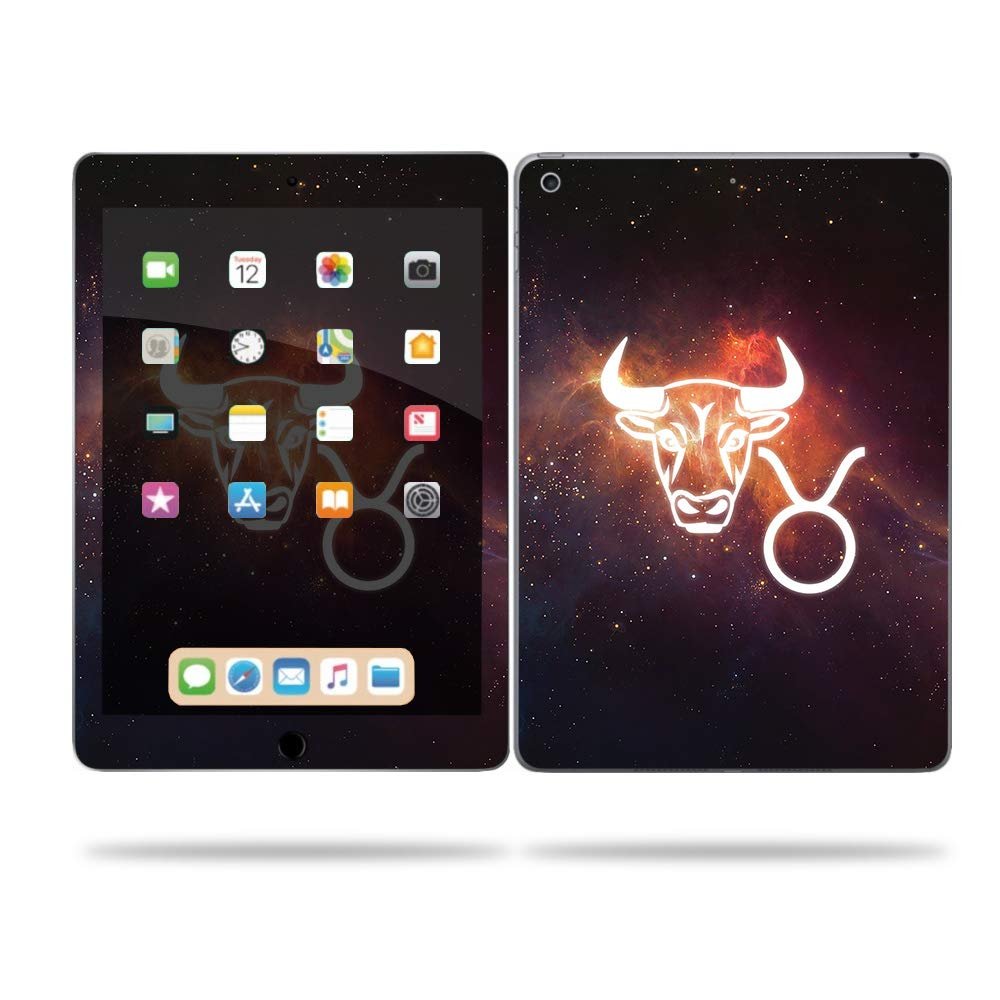 MightySkins Skin Compatible with Apple iPad 6th Gen 9.7" (2018) - Taurus | Protective, Durable, and Unique Vinyl Decal wrap Cover | Easy to Apply, Remove, and Change Styles | Made in The USA