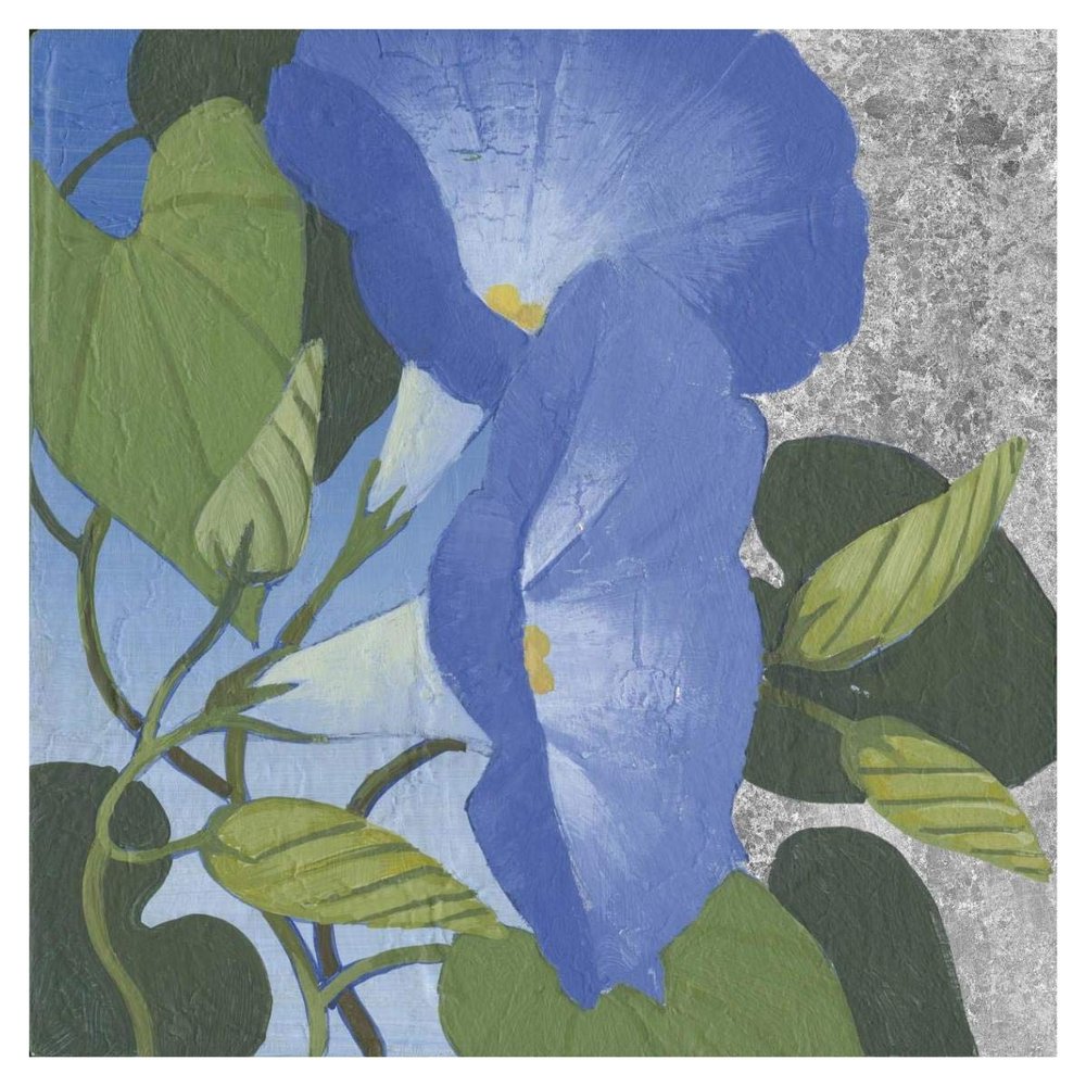 Morning Glorious II Silver -PaperArt-38 x38