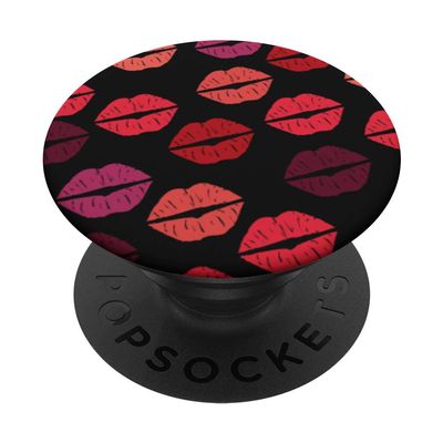 Lipstick Kisses Pattern Lips