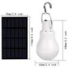 LED Solar Light Power Energy Solaire Lamba Garden Lamp Indoor Waterproof Panel Emergency Plastic Bulb Hook Tent Lantern Outdoor view 2
