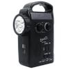 Supersonic SC-1095ER Emergency Solar/Hand Crank Radio w/Flashlight, 3 Power Supplies, Emergency Lantern, Speaker, AM/FM Radio, Solar Panel, Hand Generator, SOS Alarm, Phone Charger, 3xAA Compatible view 1
