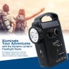 Supersonic SC-1095ER Emergency Solar/Hand Crank Radio w/Flashlight, 3 Power Supplies, Emergency Lantern, Speaker, AM/FM Radio, Solar Panel, Hand Generator, SOS Alarm, Phone Charger, 3xAA Compatible view 3