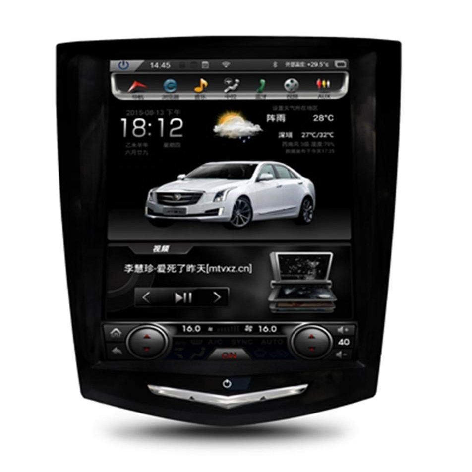 10.4" Quadcore Car DVD Player 1280x768 Vertical Screen 32GB ROM Stereo GPS Navigation Radio for Cadillac SRX 2013-2016 Year only
