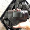 Heat Pack by Holster Hopper IWB(Inside of Waistband), Full Grain Leather, Conceal Carry, Open Muzzle, Metal Clip,Black, Right Hand, Fit Glock 17 view 4