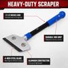 ToolUSA Heavy Duty Scraper | 11-1/2" (29.2 cm) Length | ABS Handle & Aluminum Shaft | 4" (10.2 cm) Steel Blade | Multi-Surface Cleaning & Scraping Solution view 2