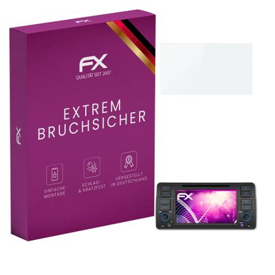 atFoliX Plastic Glass Protective Film compatible with Pumpkin ND1172B 7 Inch, 9H Hybrid-Glass FX Screen Protector