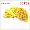 20PCS Yellow Reflector Sheet 50X50MM Reflective Tape Target for Total Stations view 2