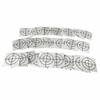 100PCS Reflector Sheet Reflective Tape Target Total Station 40X40MM (1.57X1.57") view 1