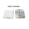 100PCS Reflector Sheet Reflective Tape Target Total Station 40X40MM (1.57X1.57") view 2