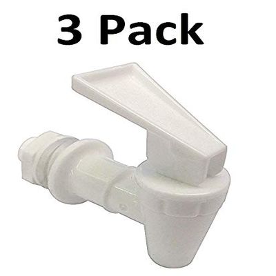 yan (3) Water Crock Spigot Replacement White