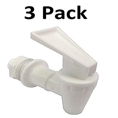 yan (3) Water Crock Spigot Replacement White