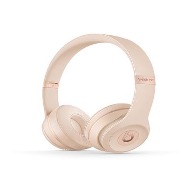Beats Solo 3 Wireless On-Ear Headphones - Matte Gold (Renewed)