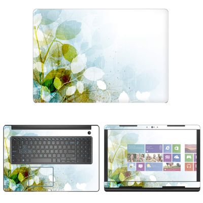 Decalrus - Protective Decal Floral Skin Sticker for Dell G3 17 3779 (17.3" Screen) case Cover wrap DEg317_3779-95