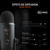 Blue Yeti USB Microphone - Blackout Edition (Renewed) view 3