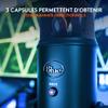 Blue Yeti USB Microphone - Blackout Edition (Renewed) view 4