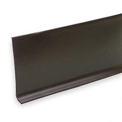 720 in x 4 in PVC Vinyl Wall Base Molding, Brown-Each