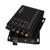 TRANSWAN 2 Ch 2 Way RCA Audio Over Fiber Extender to 20 Kilometers SMF / 2 Kilometers MMF, Line-Level Unbalanced Analog RCA Audio to Optic Fiber, with SFP Module view 1