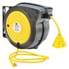 125VAC Commercial Retractable Cord Reel; Number of Outlets: 3, Cord Included: Yes view 1
