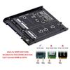 ChenYang MSATA  M.2 NGFF SATA SSD 2 in 1 Combo JBOD Adapter with 2.5" USB C Hard Drive Enclosure view 2