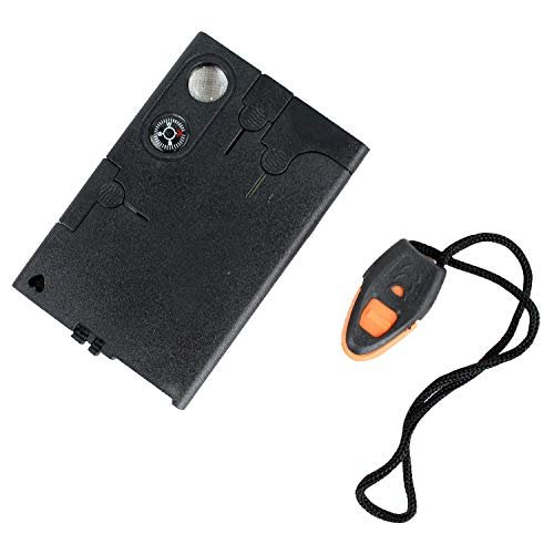 Shelter 9692 Defender Multi Function Credit Card Survival 10 in 1 Tool Kit Pocket Tools Pouch