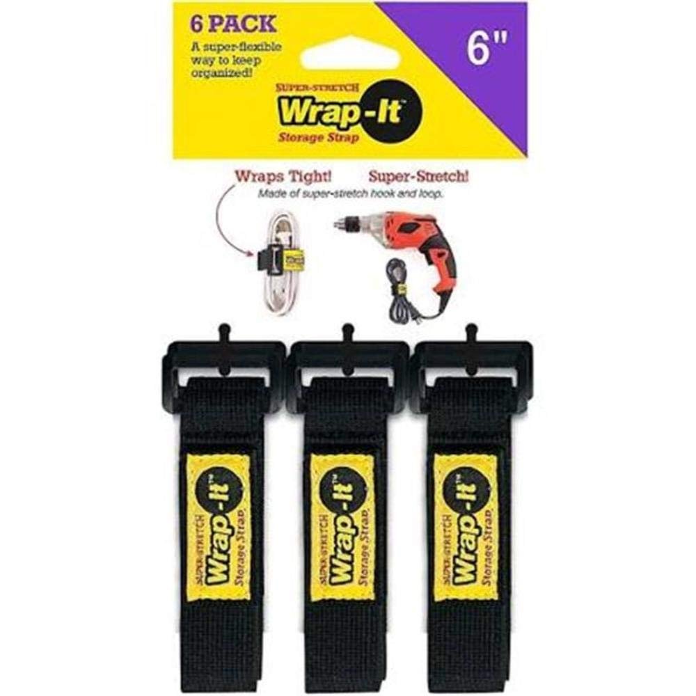 Jjaamm LLC Strap Stretch 6" L 6PK